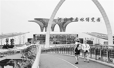 园博园开园一月迎来30多万游客