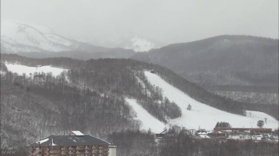 日本滑雪场雪崩 工作人员听见喷发式爆炸声