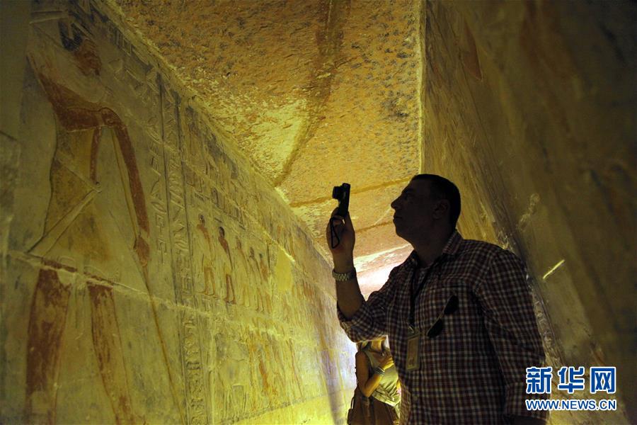埃及一座4000多年前古墓首次对公众开放