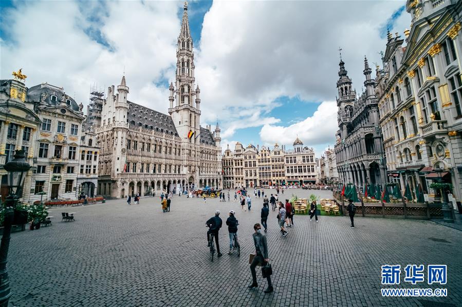 比利时布鲁塞尔游客逐渐增多
