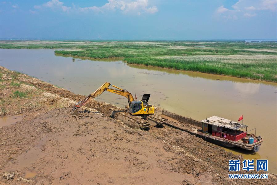 内蒙古土默特左旗：修复湖泊湿地生态