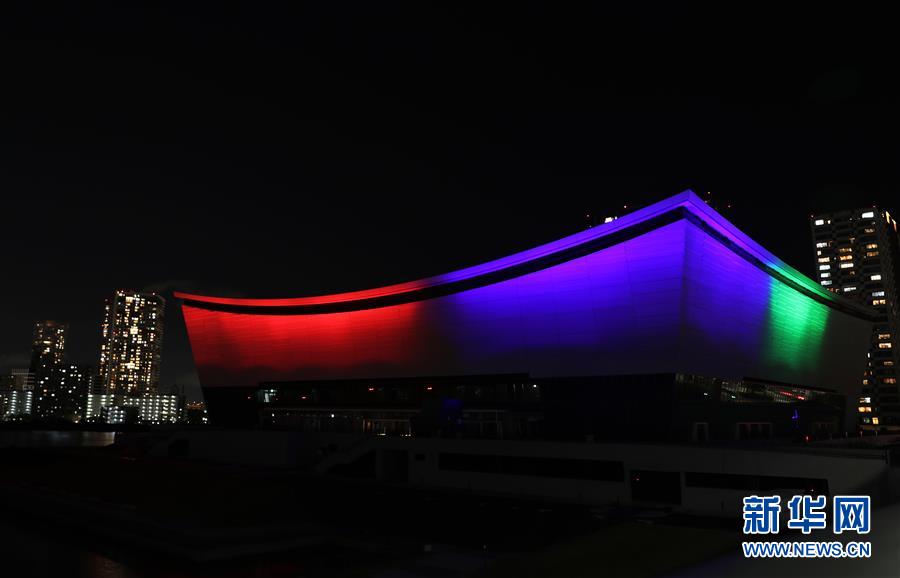 东京以标志建筑亮灯方式纪念残奥会倒计时一周年