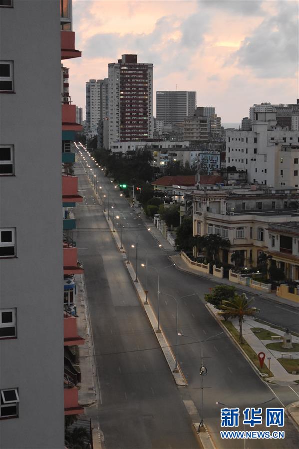 古巴哈瓦那实施宵禁以控制疫情反弹