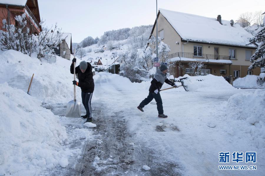 法国：大雪之后