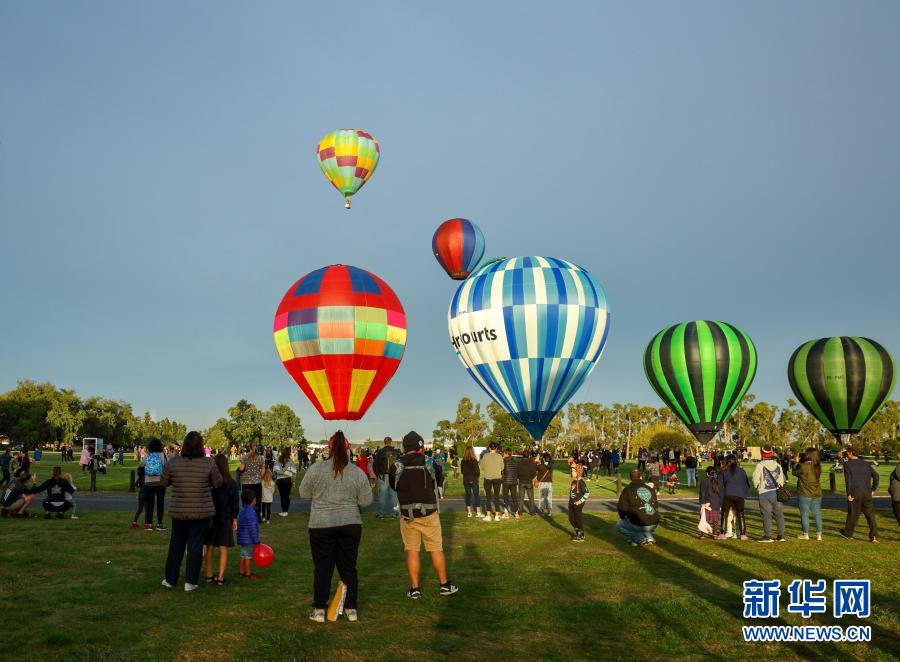 新西兰怀卡托热气球节开幕