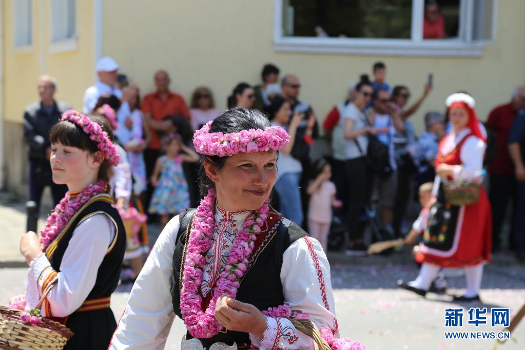 保加利亚卡赞勒克庆祝玫瑰节