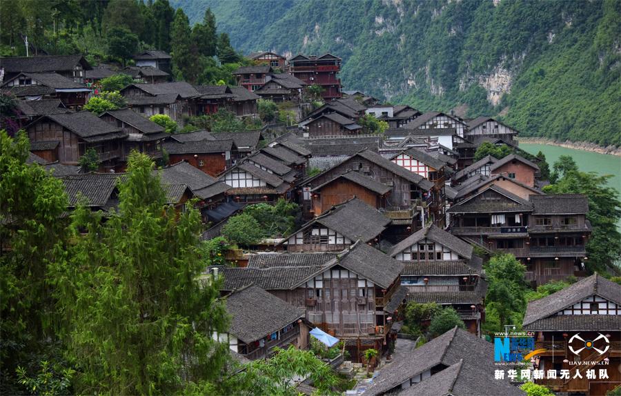 【“飞阅”中国】乌江边的千年古镇：绿水青山里的“世外桃源”