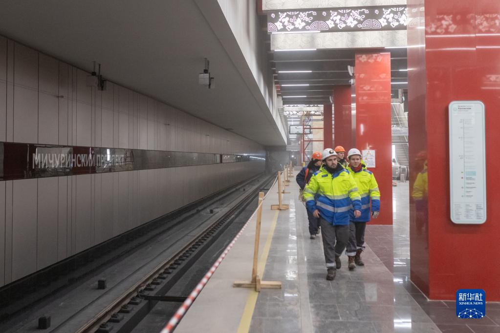 莫斯科地铁里的“中国印记”