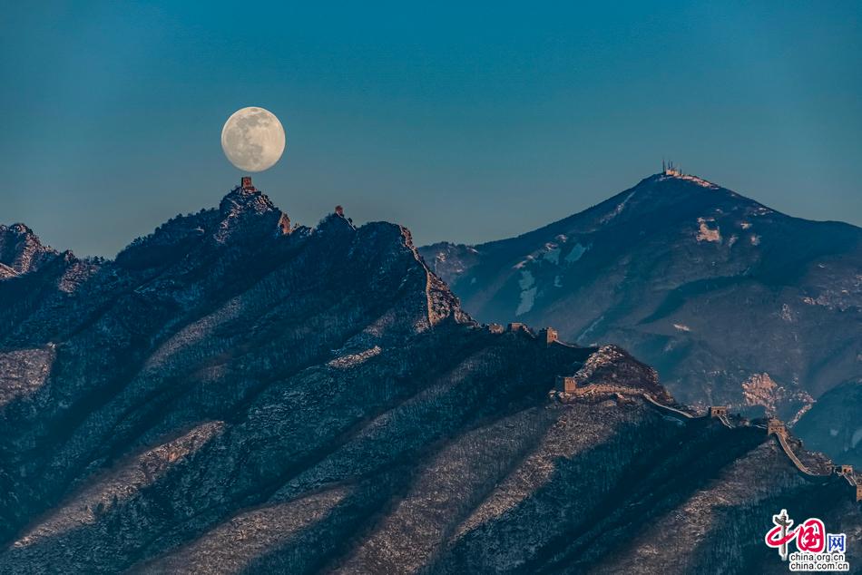 零下22度的月圆夜 金山岭长城的星空有多美？