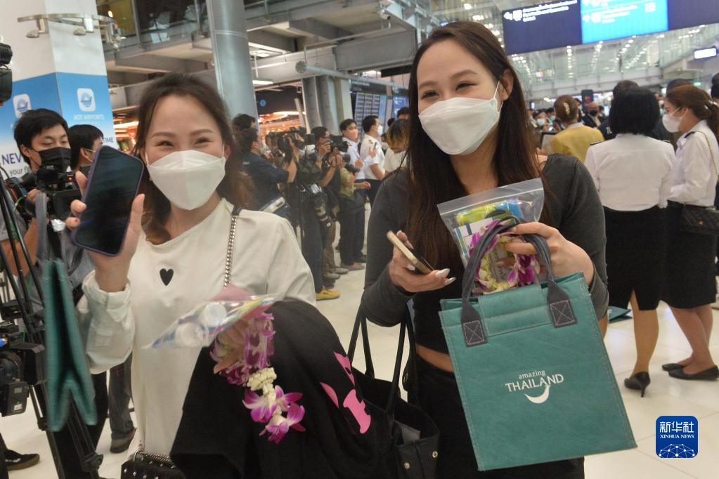 泰国举行欢迎仪式迎接中国旅客
