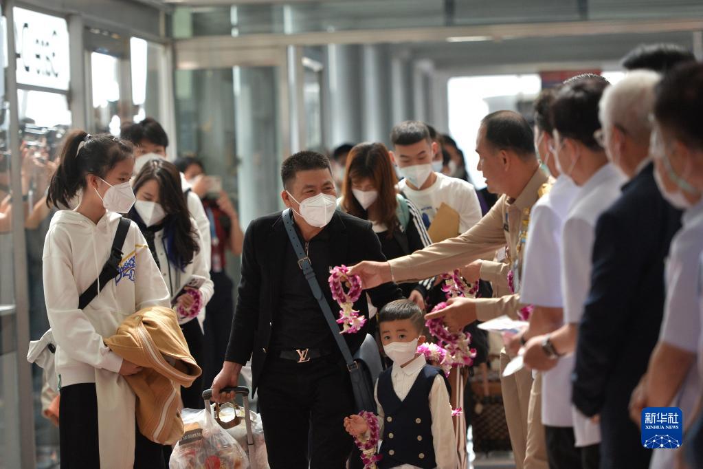 泰国举行欢迎仪式迎接中国旅客