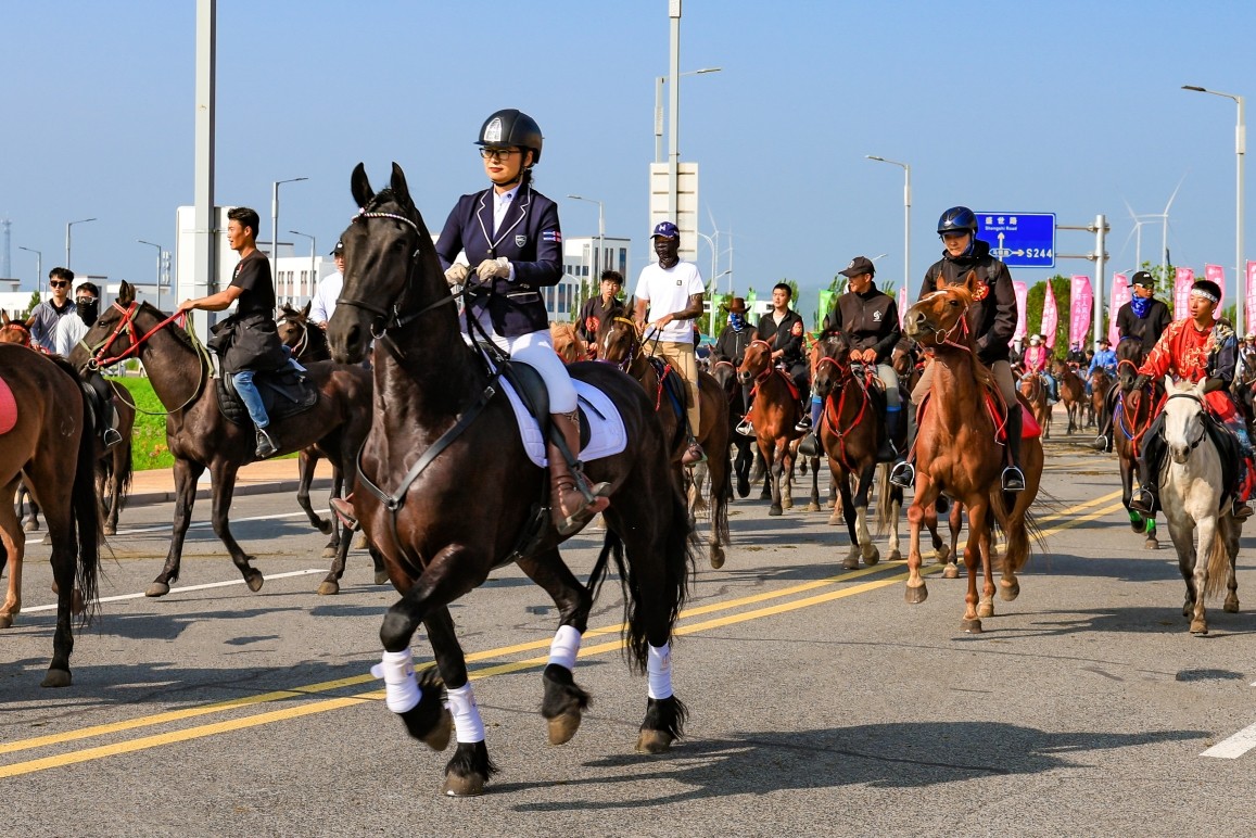 中国马镇度假区首届“世界马日”巡游盛典成功举办