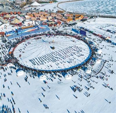 查干湖冬捕 文旅融合玩法多