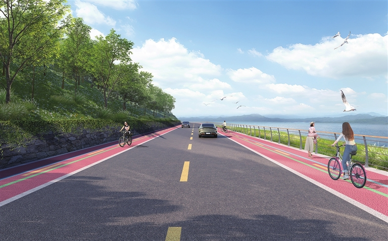 普陀“最美公路”最后1公里冲刺 文旅新地标加速成型