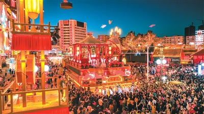 夜沈阳凸显三重魅力