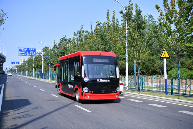 安徽首条智能网联5G线路开通 无人驾驶客车投入开放道路运行