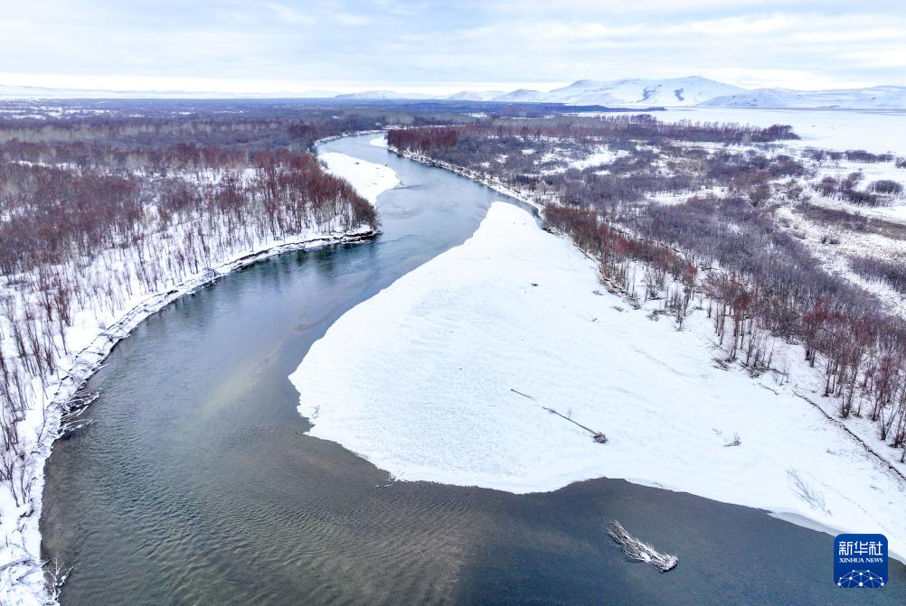 雪后的额尔古纳湿地