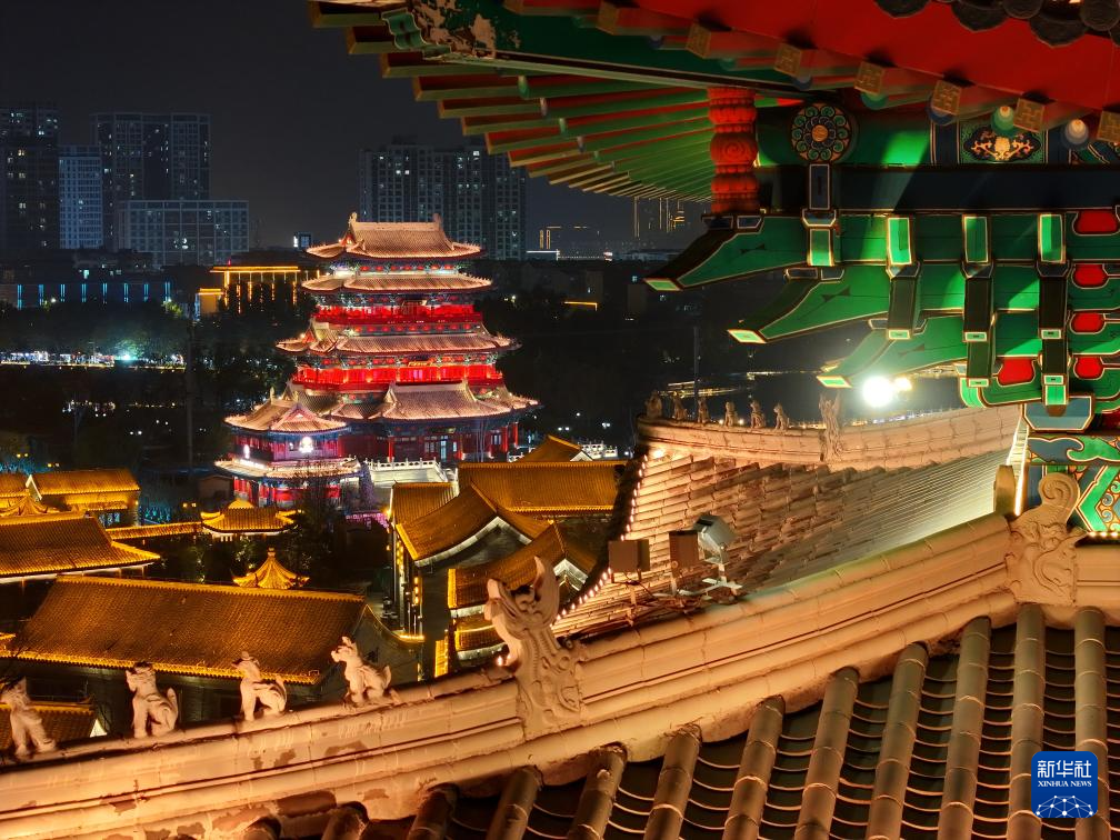 河北沧州:流光溢彩大运河畔