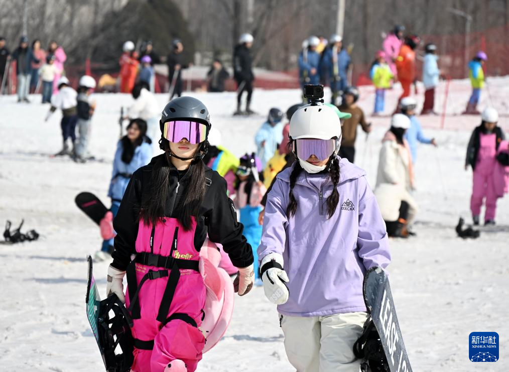 山东青岛:“冰雪文旅”持续升温